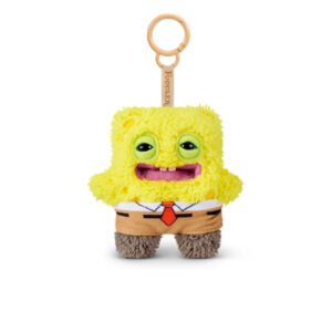 ZURU Fuggler SpongeBob SpongeBob Keychain Plush featuring quirky SpongeBob-inspired plush monster collectible design