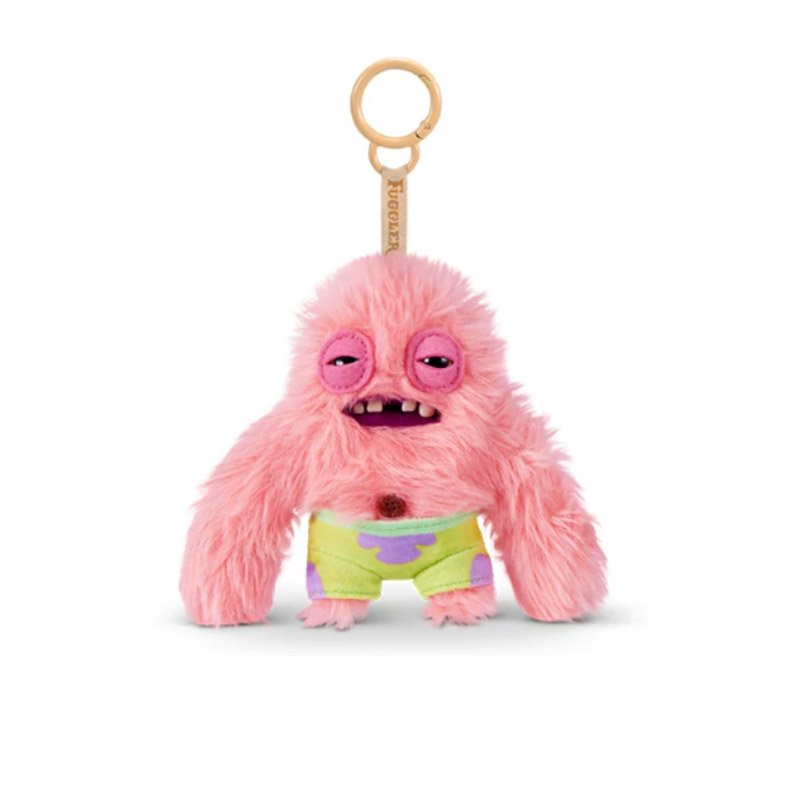 ZURU Fuggler SpongeBob Patrick Keychain Plush featuring quirky Patrick-inspired plush monster collectible design