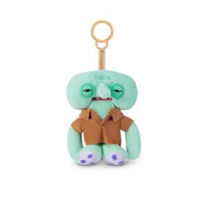 ZURU Fuggler SpongeBob Squidward Keychain Plush featuring quirky Squidward-inspired plush monster collectible design