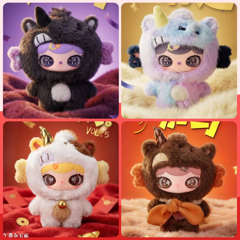Lulumi Almost Showtime Series Plush Keychain Blind Box - Image 2