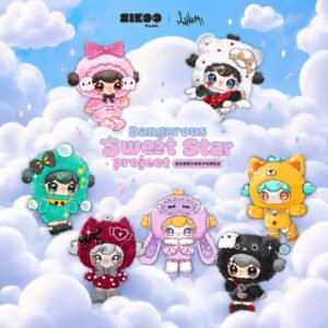 Lulumi Dangerous Sweet Star Plush Keychain Blind Box