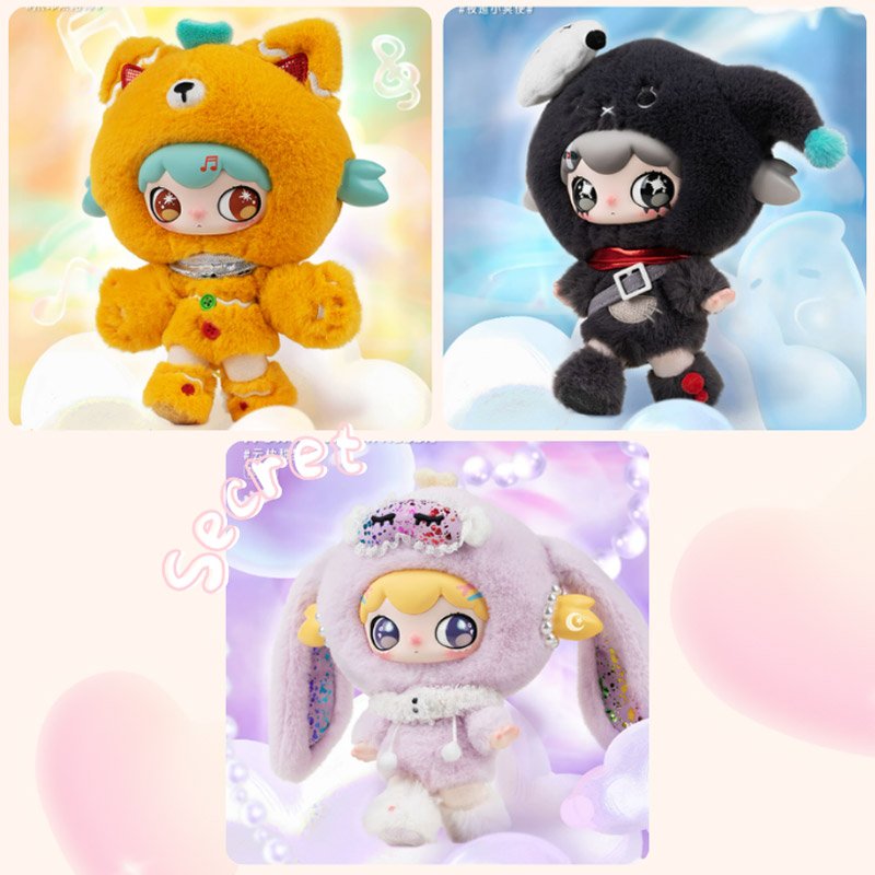 Lulumi Dangerous Sweet Star Project Series Plush Keychain Blind Box - Image 3