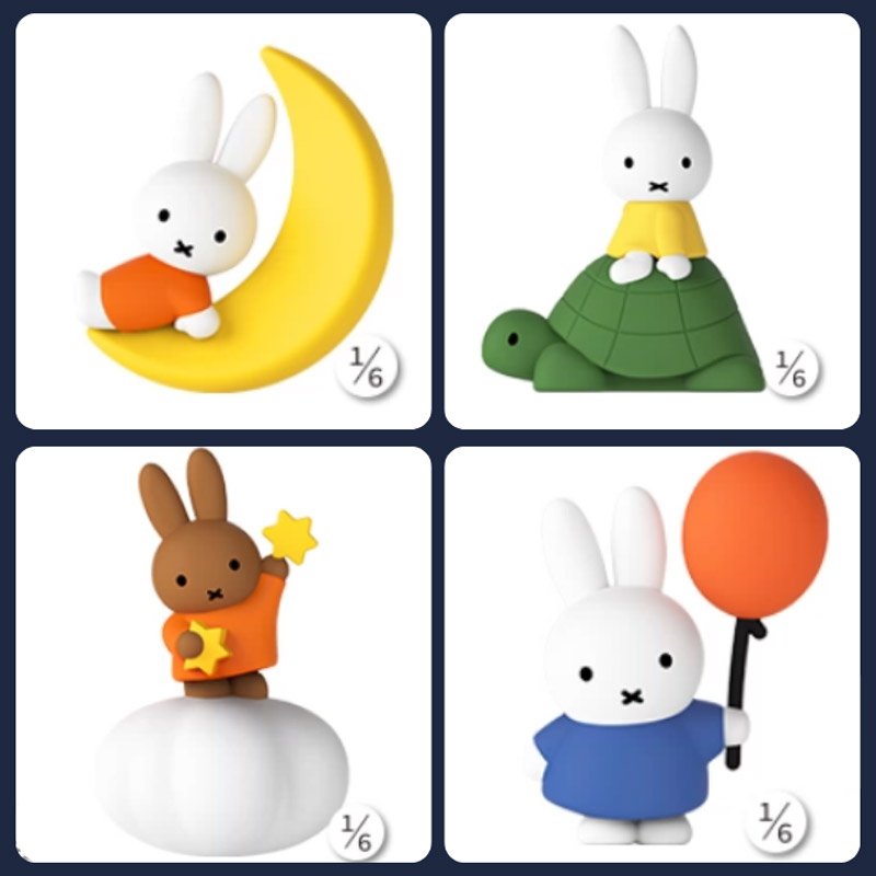 Choco Teddy Miffy Refrigerator Magnet Blind Box - Image 2