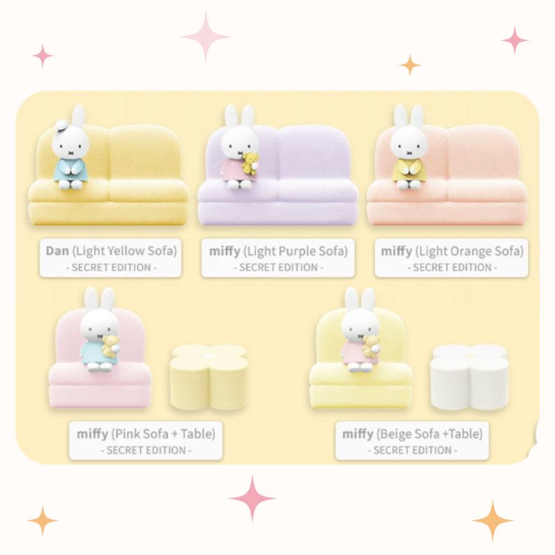 Choco Teddy Miffy Sofa Series Blind Box II - Image 3