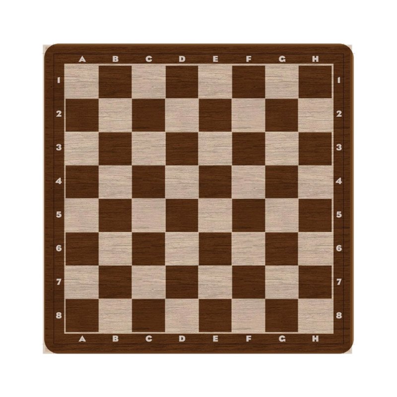 Close-up of chess and checkers pieces from Cardinal Traditions set