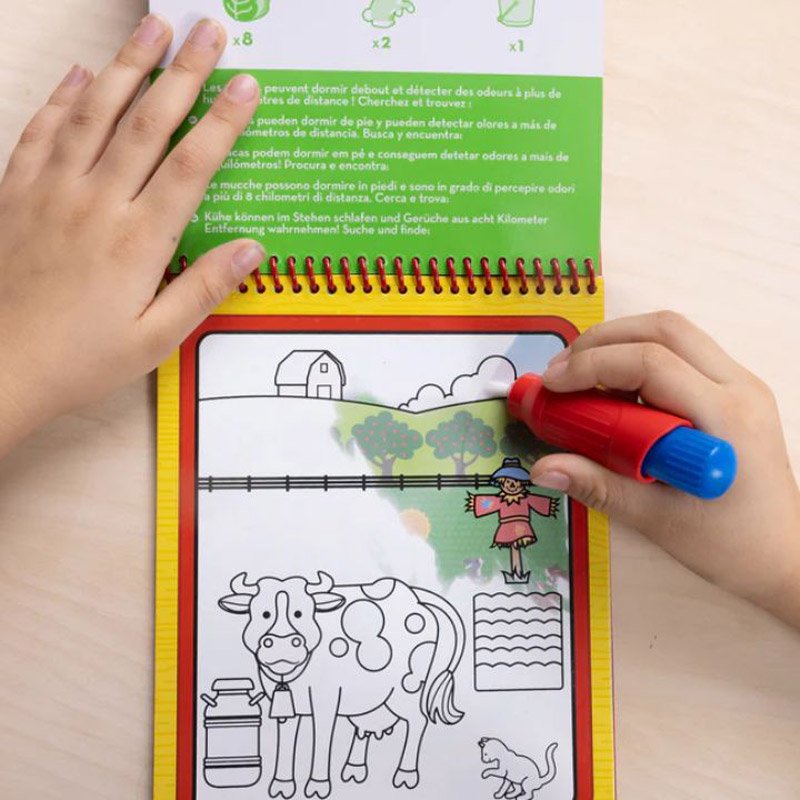 Melissa & Doug Water Wow! Color Reveal Pad - Farm - Image 3