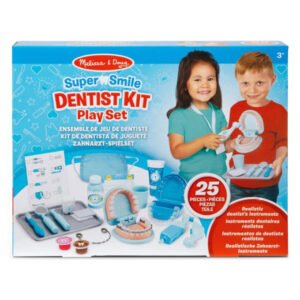 Melissa & Doug Super Smile Dentist Play Set with oversized teeth and tools